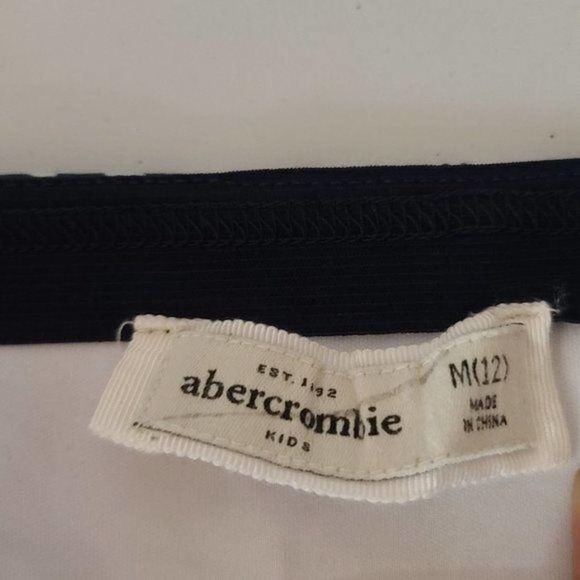 Abercrombie Kids Floral Black and white skirt - Picture 10 of 14